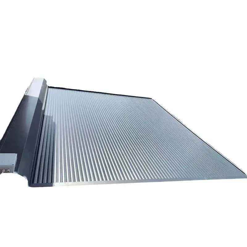 Modern Aluminum Pergola with Electric Skylight and Shade Curtain - BOLANG DOOR