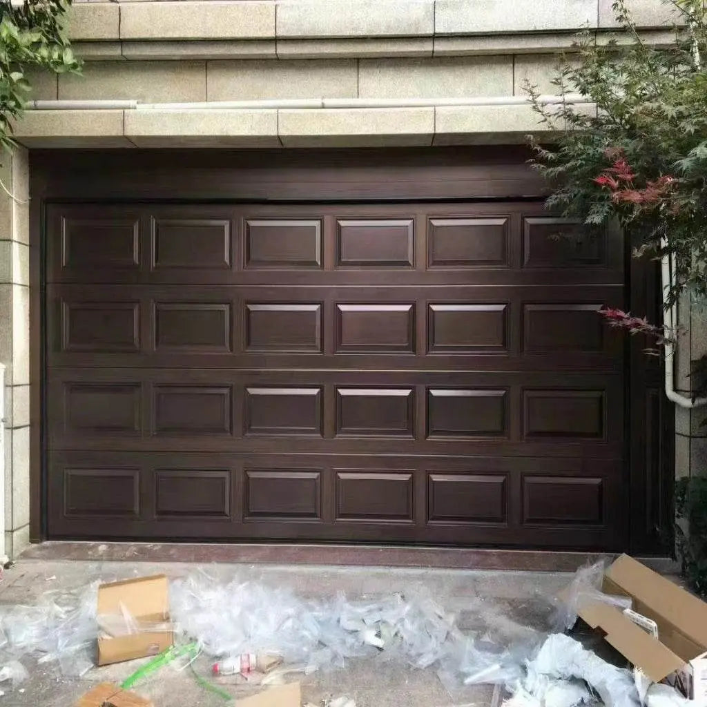 Modern Customized Sectional Polymer Garage Doors for Villas with Thermal Insulation - BOLANG DOOR