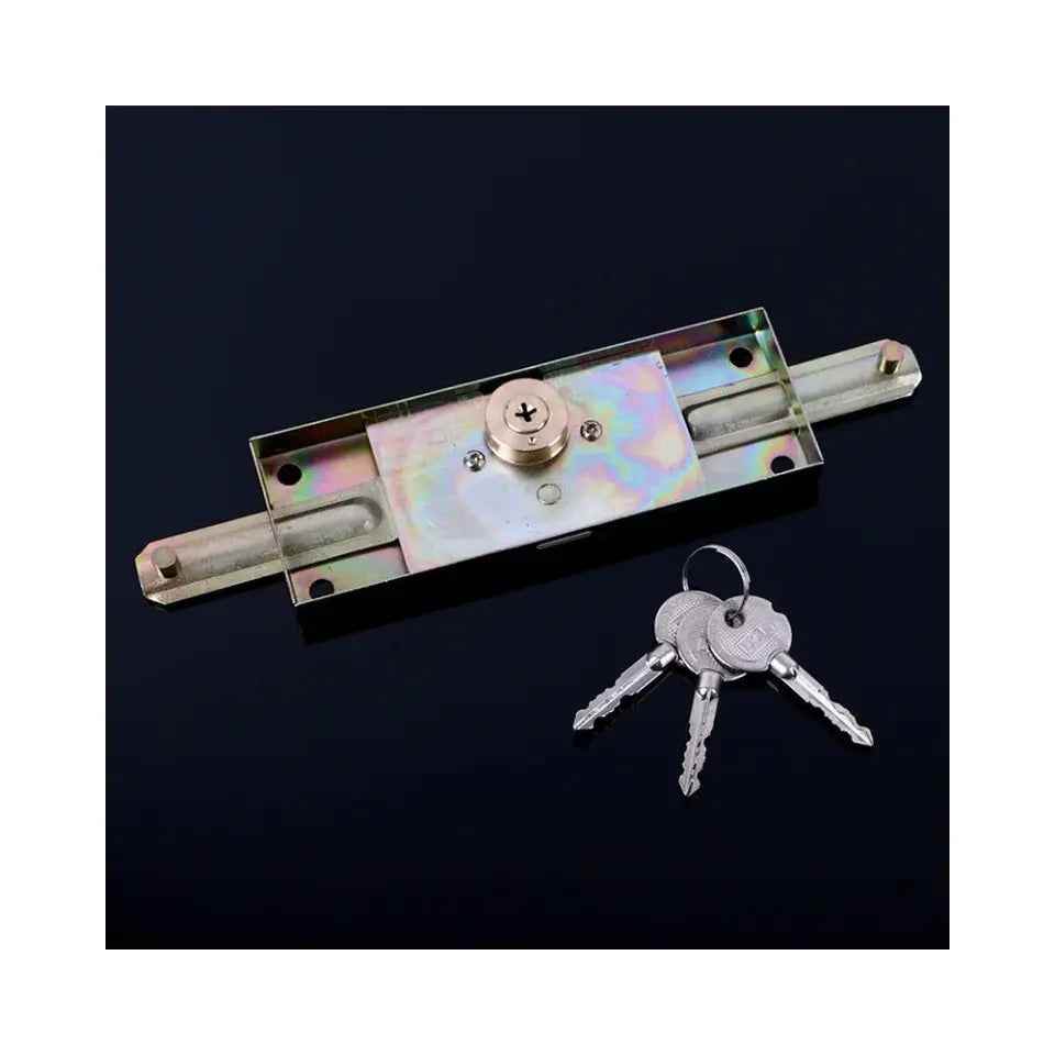 Heavy-Duty Cross Gate Rolling Shutter Lock – Reliable Central Lock System - BOLANG DOOR