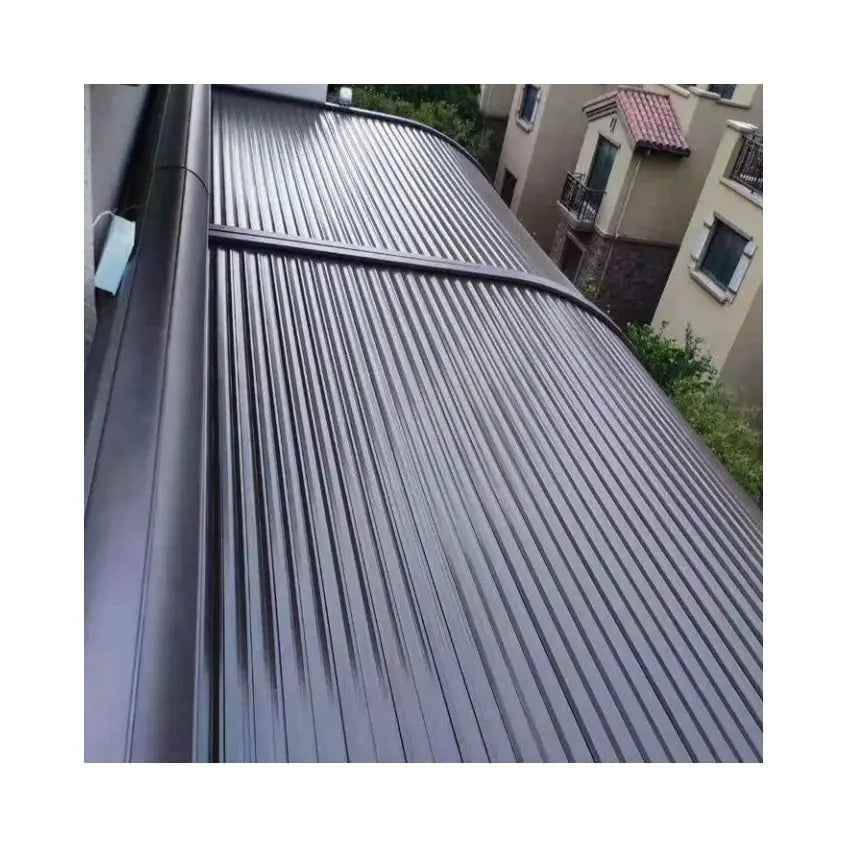Residential Aluminum Awning with Roller Shutter and Waterproof Canopy - BOLANG DOOR