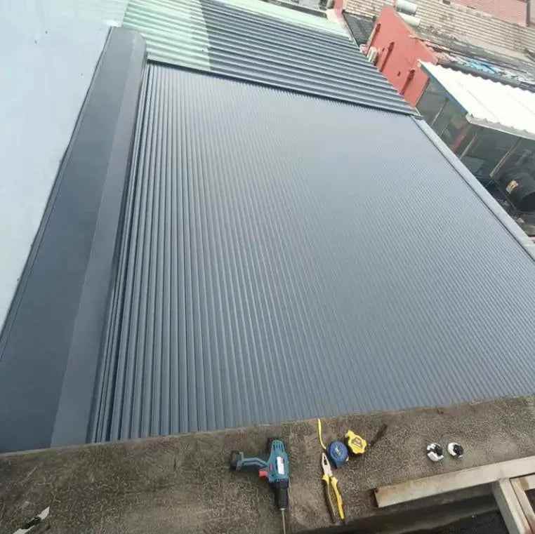 Waterproof Polycarbonate Patio Canopy with Aluminum Frame - BOLANG DOOR