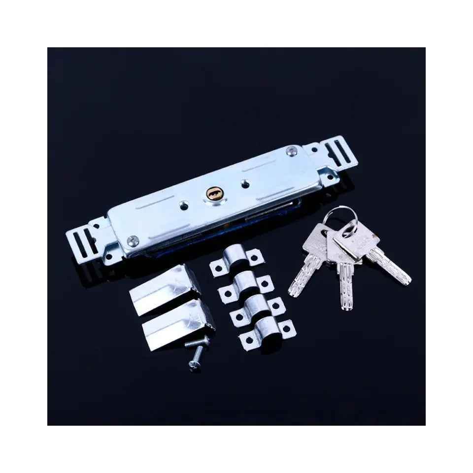 Heavy-Duty Cross Gate Rolling Shutter Lock – Reliable Central Lock System - BOLANG DOOR