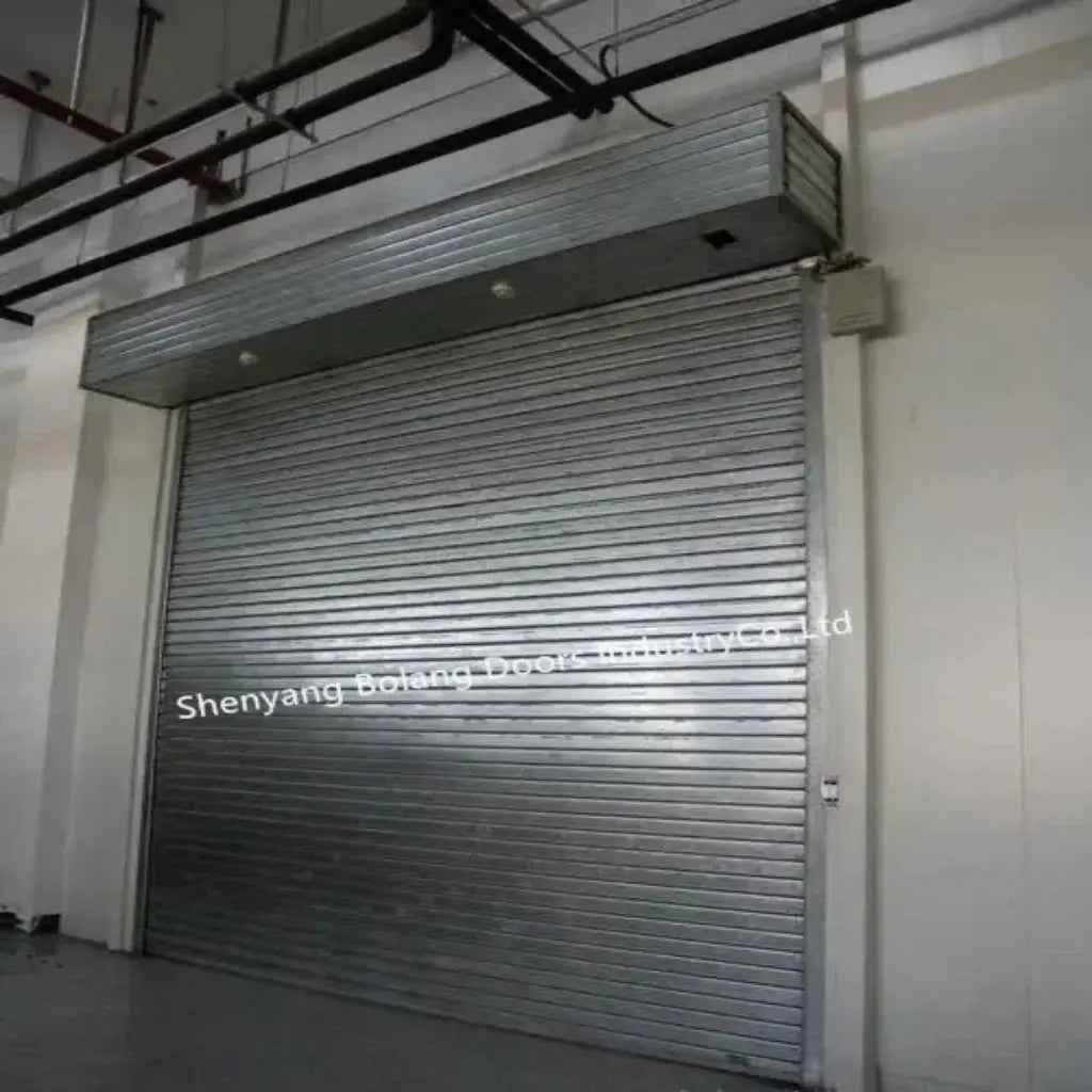 High-Performance Fireproof Curtain Rolling Shutter Doors - BOLANG DOOR