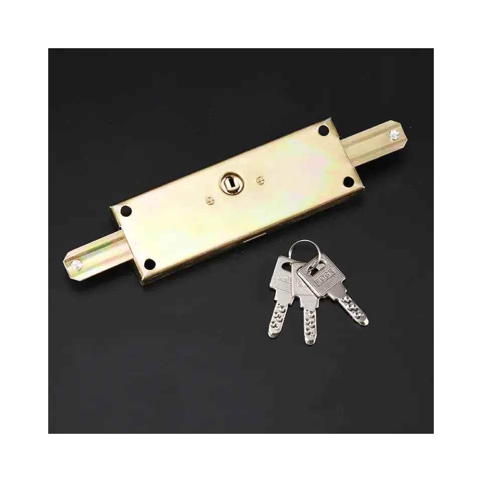 Heavy-Duty Cross Gate Rolling Shutter Lock – Reliable Central Lock System - BOLANG DOOR