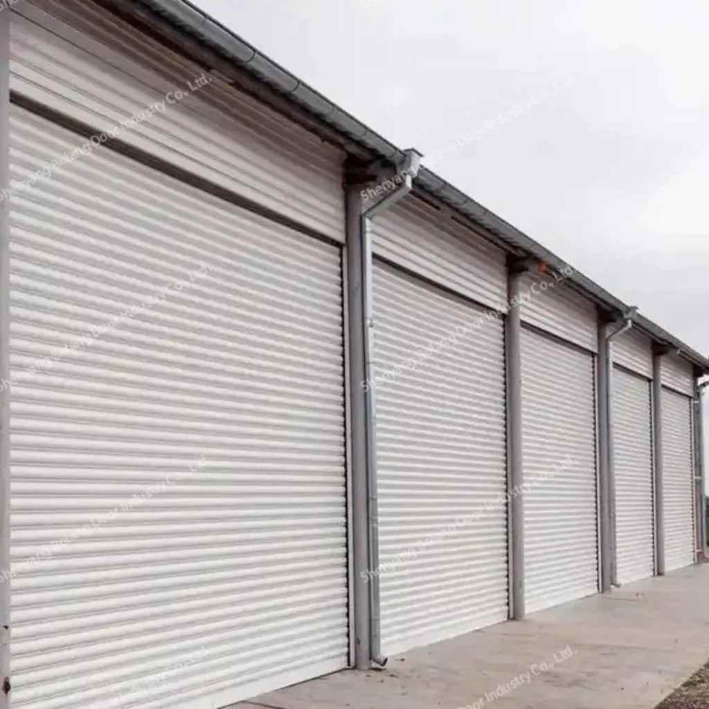 Windproof Automatic Galvanized Steel Rolling Shutter Doors - BOLANG DOOR
