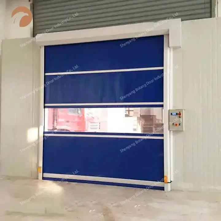 Hygienic High-Speed PVC Doors for Food Processing Plants - BOLANG DOOR