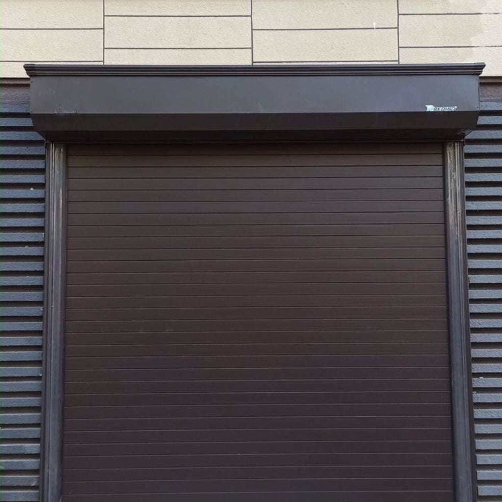 Luxury Electric Roll-Up Garage Doors with PU Insulation