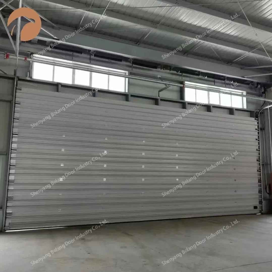Fire-Rated Heat-Insulated Commercial Industrial Sectional Doors - BOLANG DOOR
