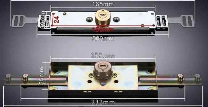 High-Quality Rolling Shutter Door Lock – Secure Your Space - BOLANG DOOR