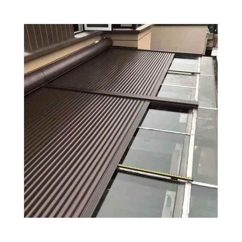 Outdoor Waterproof Aluminum Gazebo with Powder-Coated Frame - BOLANG DOOR