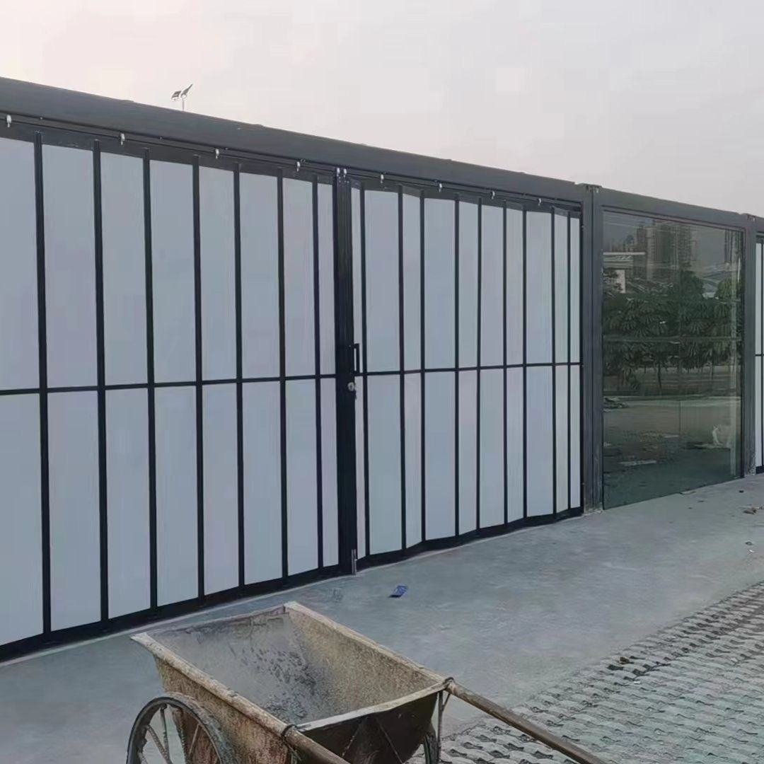 Polycarbonate Transparent Crystal Rolling Shutter Doors for Modern Stores - BOLANG DOOR