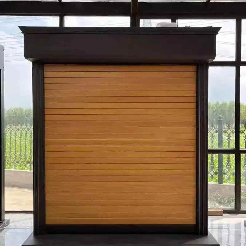 Chinese-Style Luxury Automatic Rolling Shutter Doors - BOLANG DOOR
