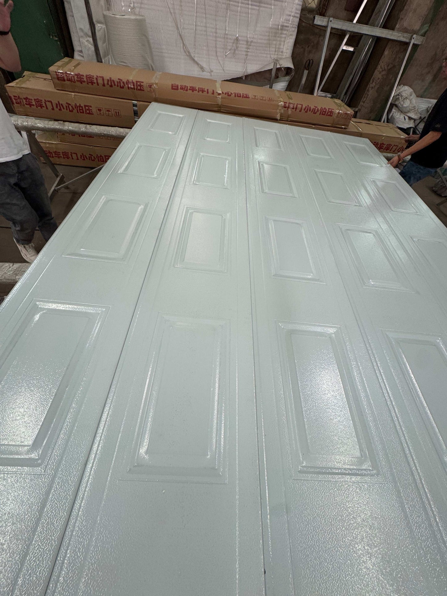 Smart Automatic Lift Aluminium Garage Door with Thermal Insulation
