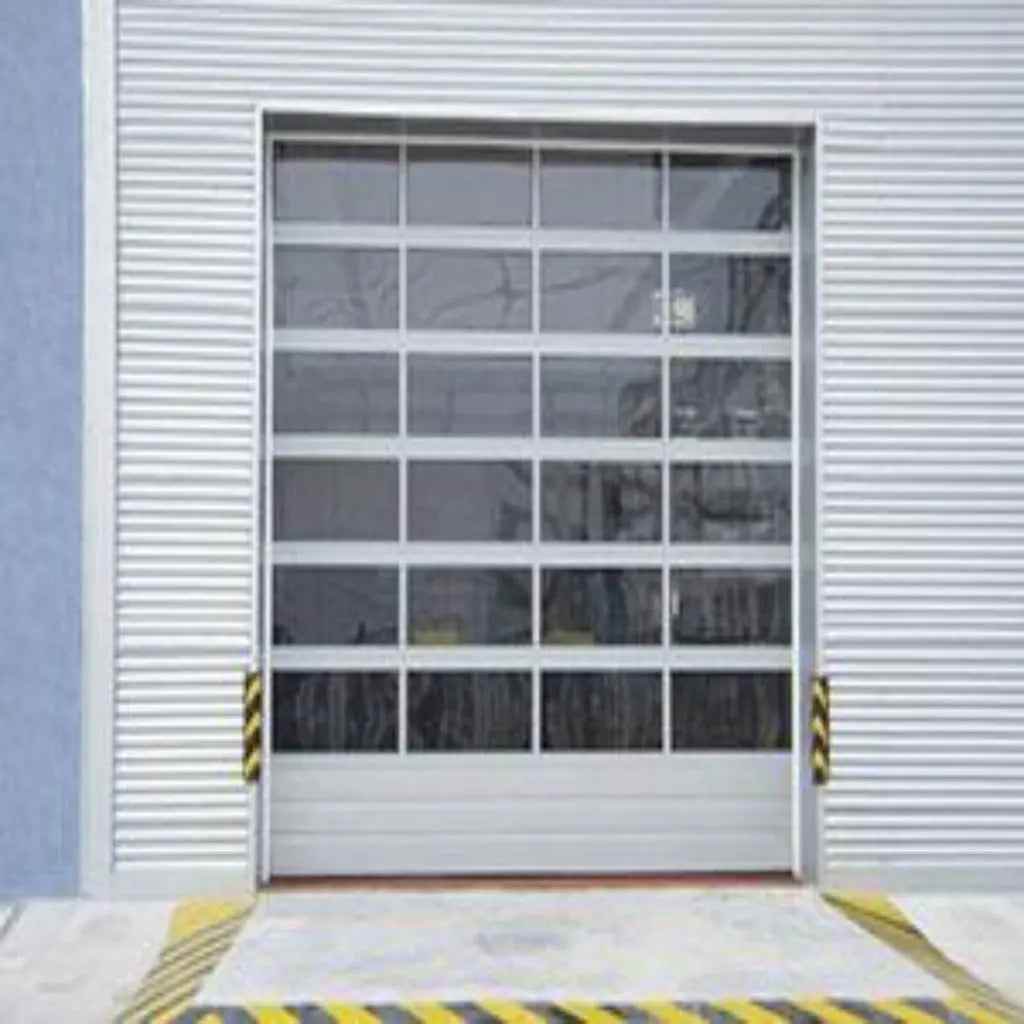 Modern Automatic Aluminum Electric Overhead Glass Garage Door - BOLANG DOOR