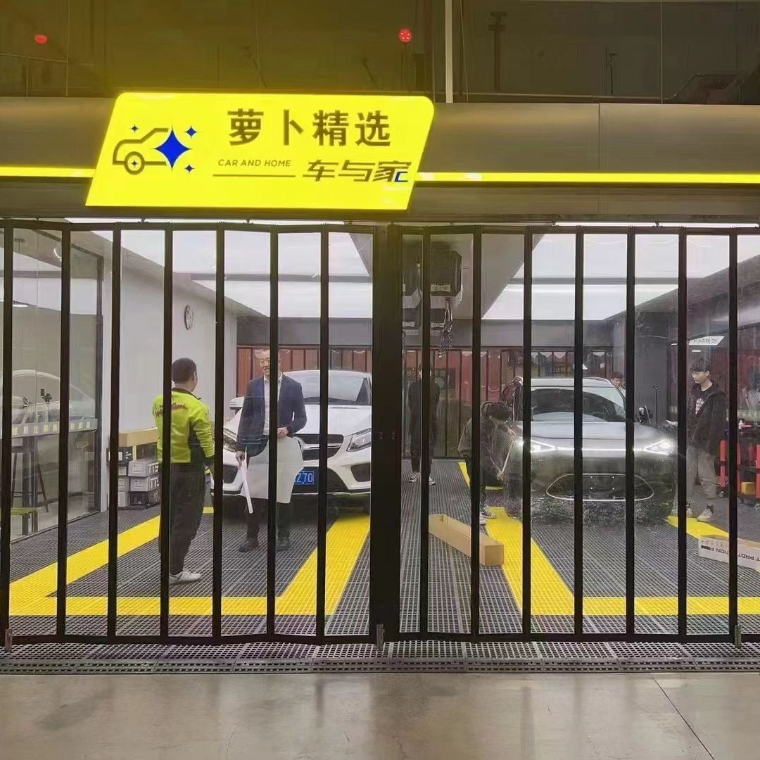 Clear View Polycarbonate Roller Shutter Doors for Commercial Use - BOLANG DOOR
