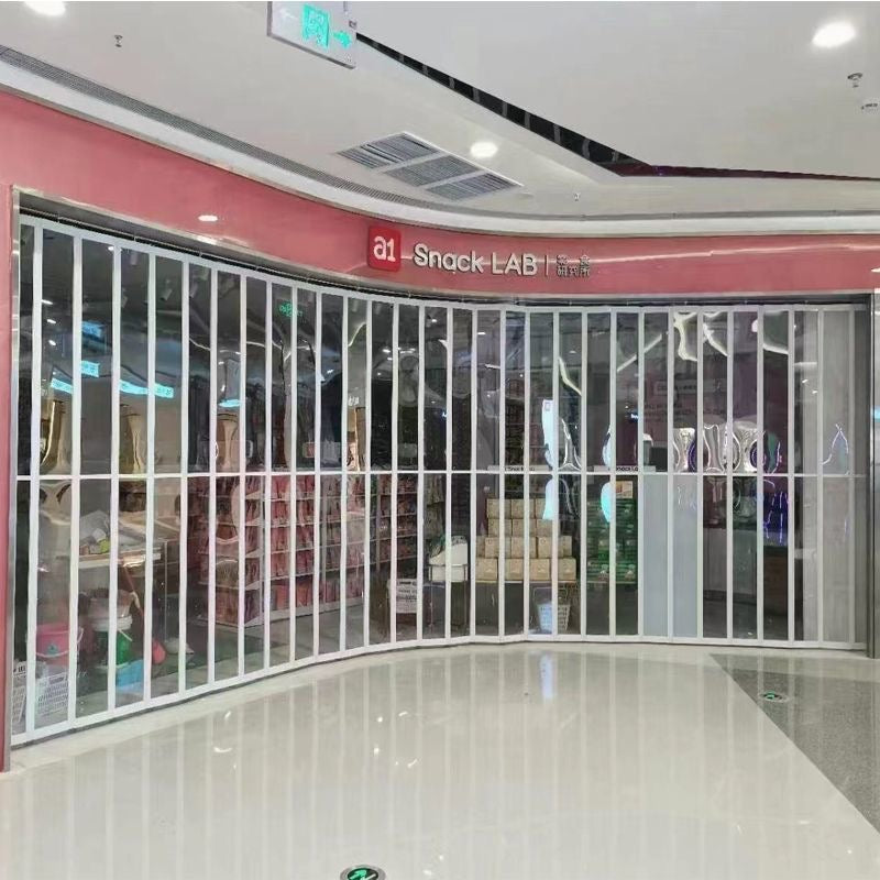 Crystal Clear Polycarbonate Roller Shutter Doors for Retail Stores - BOLANG DOOR