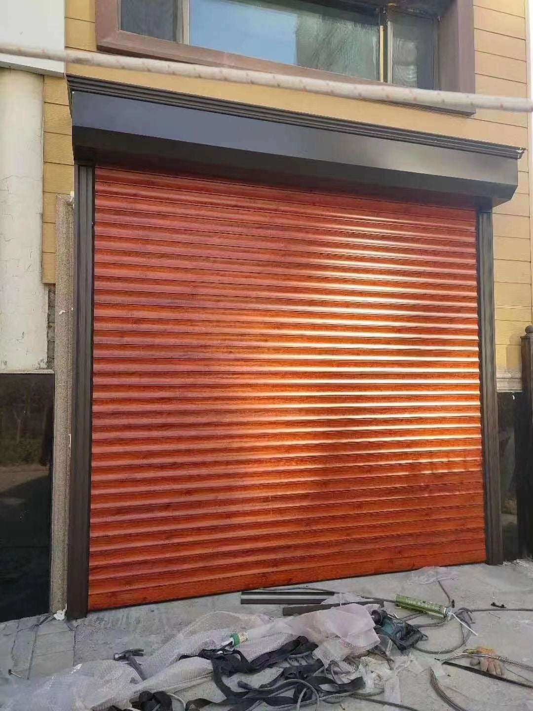 Energy-Efficient Automatic Rolling Shutter Doors