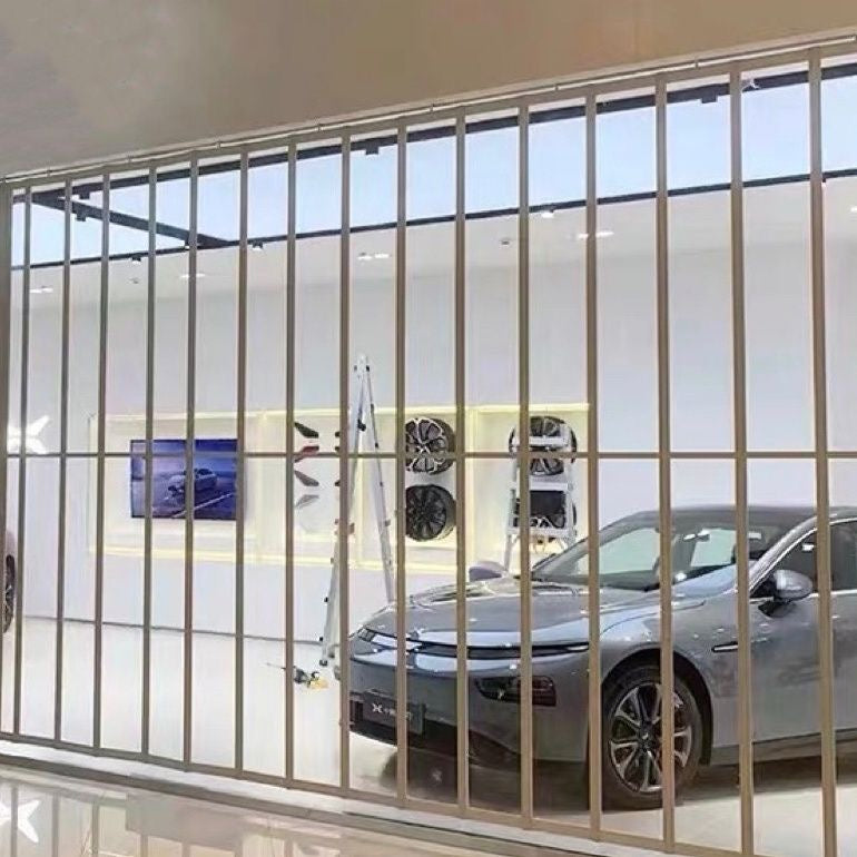 Crystal Clear Polycarbonate Roller Shutter Doors for Retail Stores - BOLANG DOOR