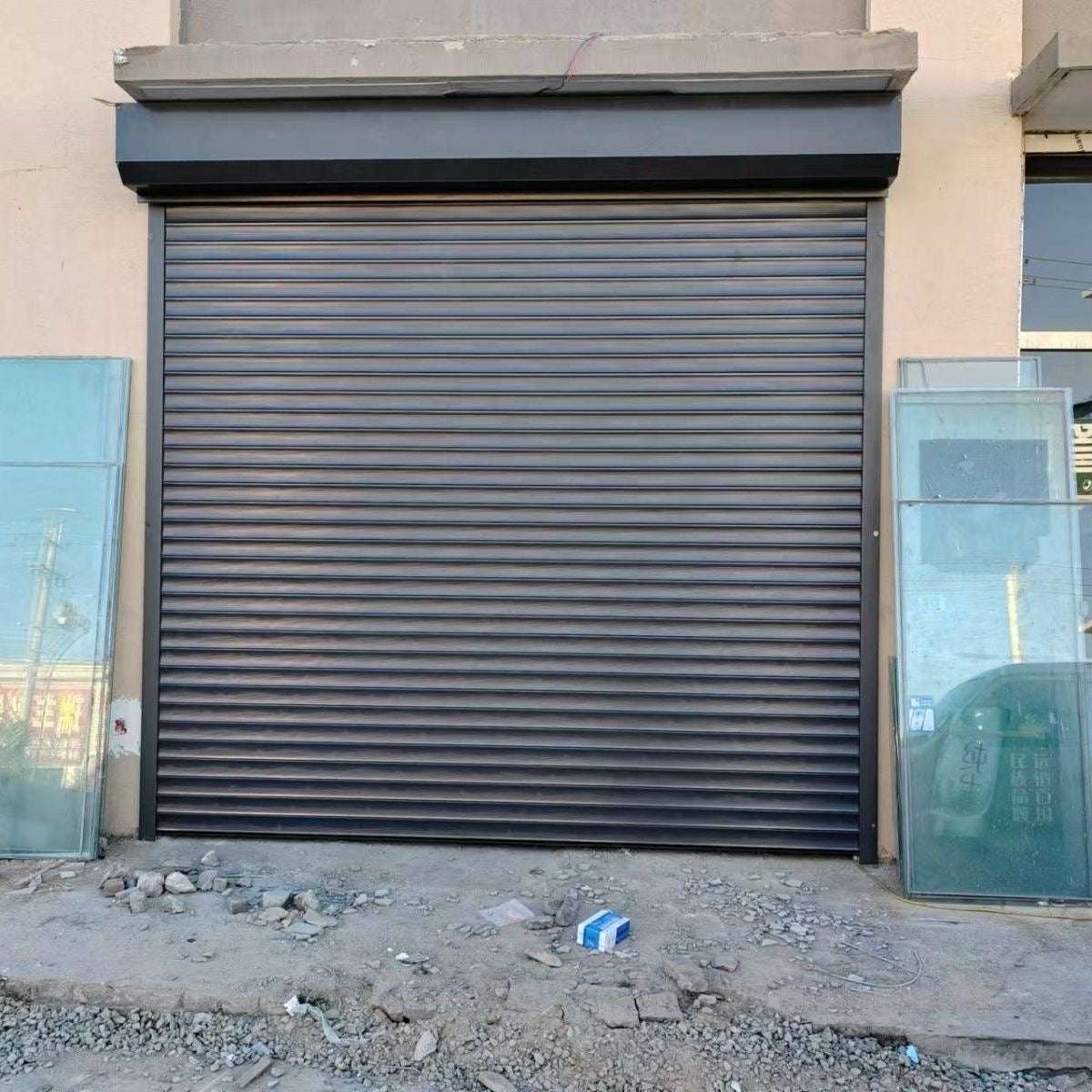 Automatic Roll-Up Aluminum Shutter Windows and Doors