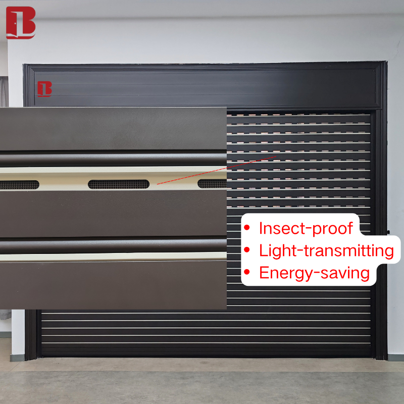 Premium Automatic Aluminum Shutter Doors with Sleek Design  BOLANG DOOR