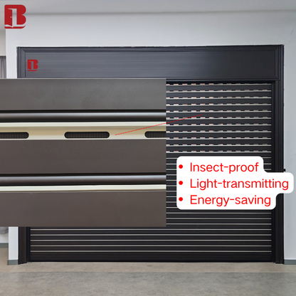 Premium Automatic Aluminum Shutter Doors with Sleek Design  BOLANG DOOR