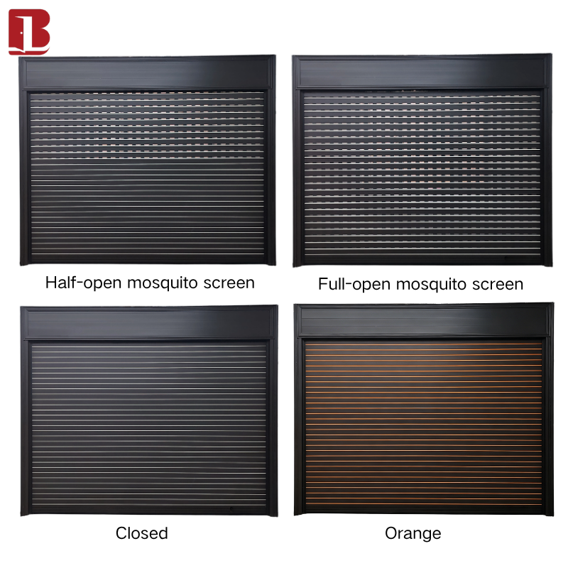 Premium Automatic Aluminum Shutter Doors with Sleek Design  BOLANG DOOR