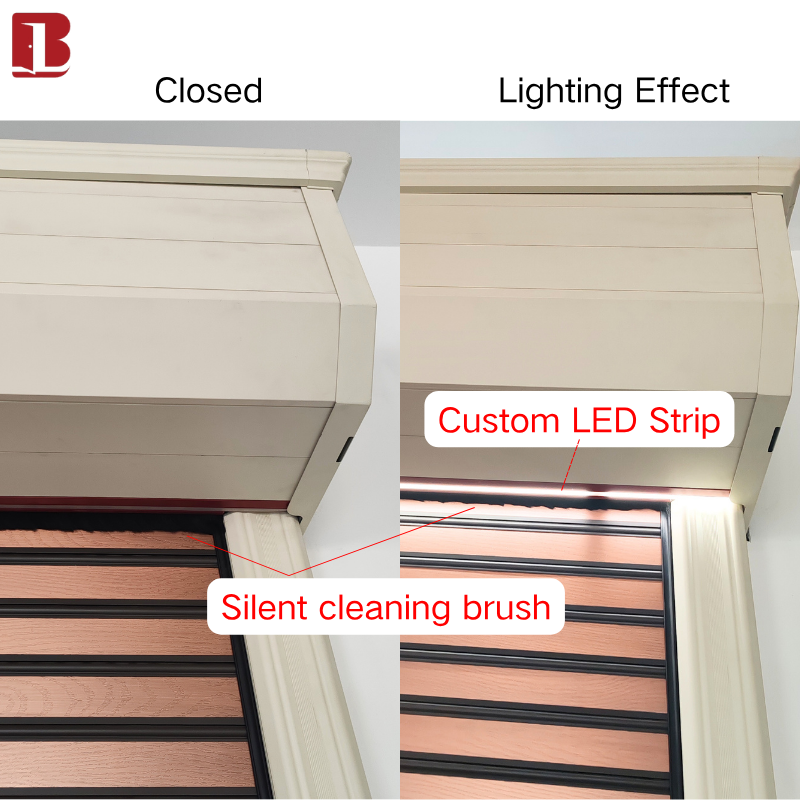 Luxury Aluminum Rolling Shutter Door for High-End Villas  BOLANG DOOR