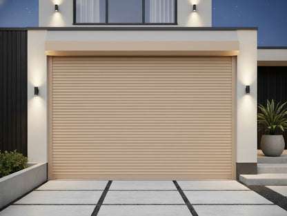 Portes extérieures à enroulement de haute sécurité