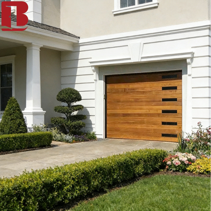 BOLANG Automatic Garage Door Insulated Steel Aluminum Design