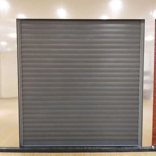 Electric Roll-Up Garage Doors with Insulated Slats