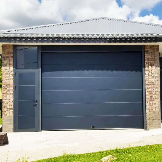 Premium Tilt-Up Aluminium Garage Doors with Vertical Bi-Folding Design