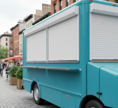 耐用的隔热卷帘门 – 现代设计