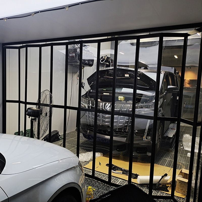 High-Quality Polycarbonate Transparent Crystal Roller Shutter Doors -  BOLANG DOOR