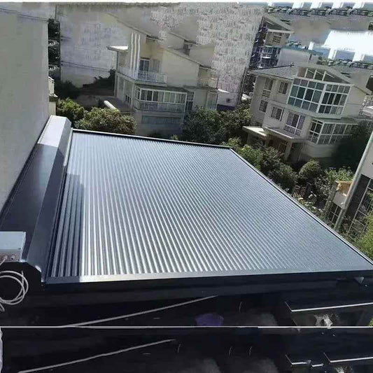 Aluminum Frame Outdoor Canopy with Polycarbonate Balcony Cover - BOLANG DOOR