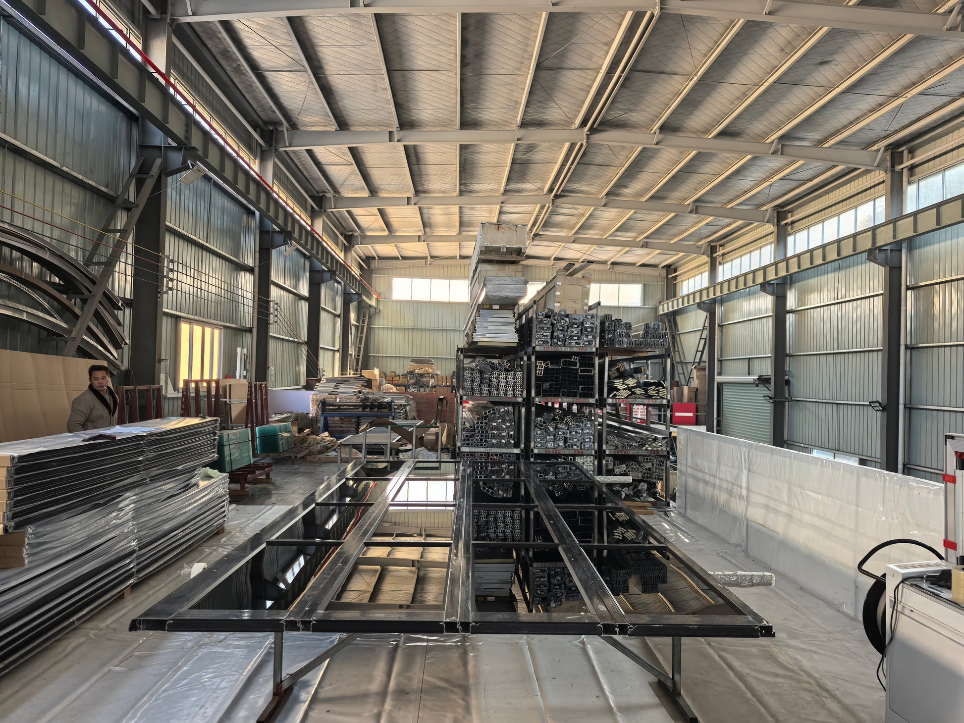 BOLANG Frameless Glass Garage Door | Full View Aluminum Automatic Door - BOLANG DOOR