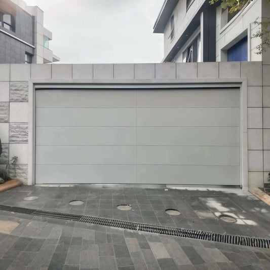 Customized Chinese Design Garage Door with Thermal Insulation for Villas