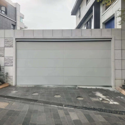 Premium Tilt-Up Aluminium Garage Doors with Vertical Bi-Folding Design