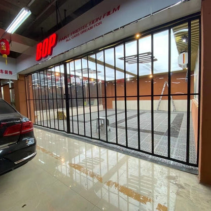 Commercial Store Polycarbonate Transparent Crystal Roller Shutter Doors - BOLANG DOOR
