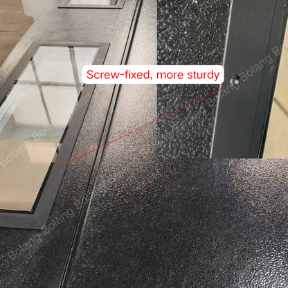 BOLANG Automatic Garage Door Insulated Steel Aluminum Design