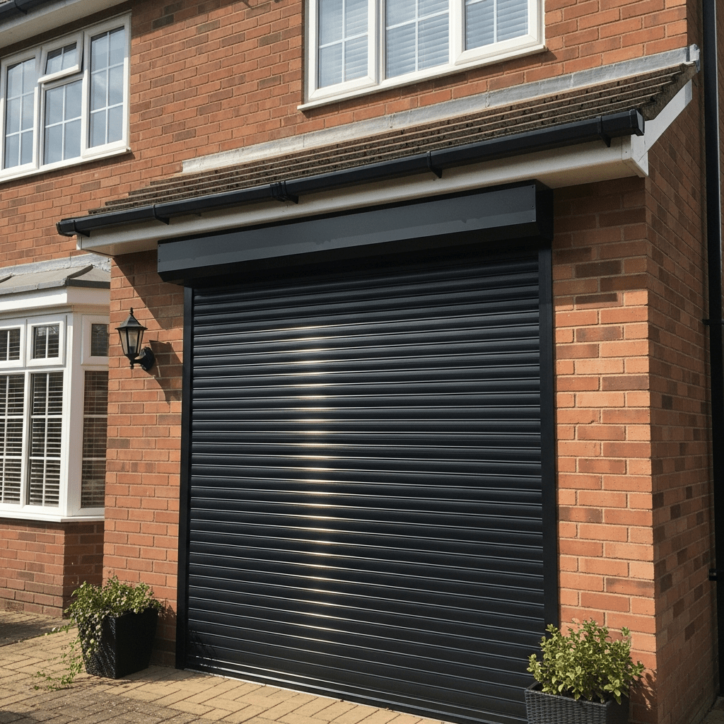 Electric Roll - Up Garage Doors with Insulated Slats - BOLANG DOOR