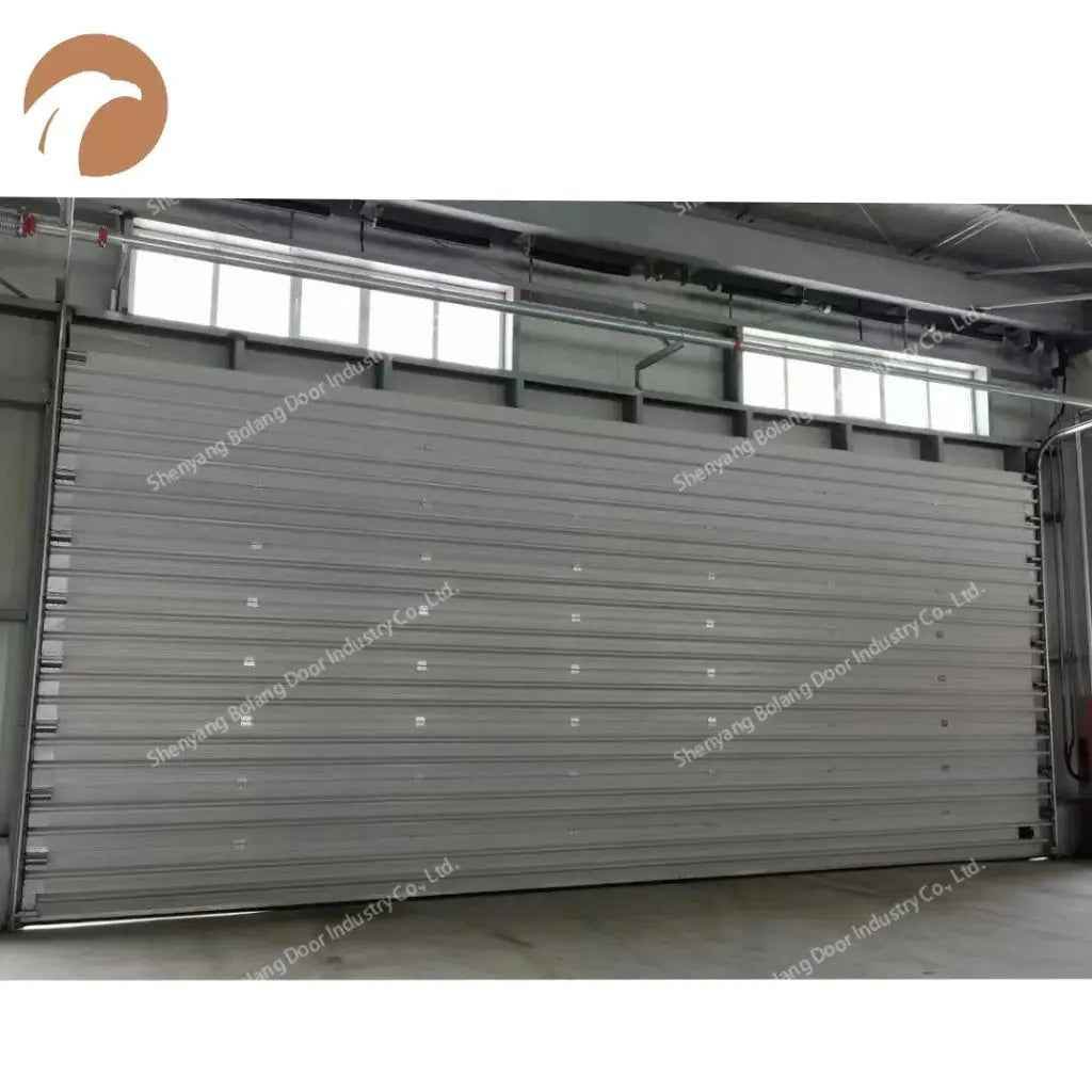 Folding Automatic High - Speed Industrial Warehouse Doors with Aluminum Frame - BOLANG DOOR