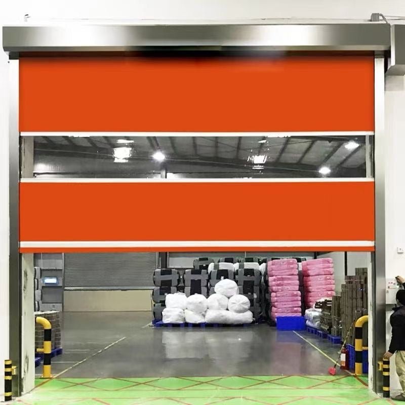 Food Grade PVC High Speed Doors | Automatic Rapid Roll Up Door - BOLANG DOOR