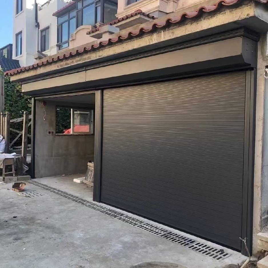 Luxury Electric Roll - Up Garage Doors with PU Insulation - BOLANG DOOR