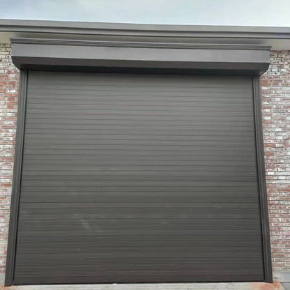 Luxury Electric Roll - Up Garage Doors with PU Insulation - BOLANG DOOR