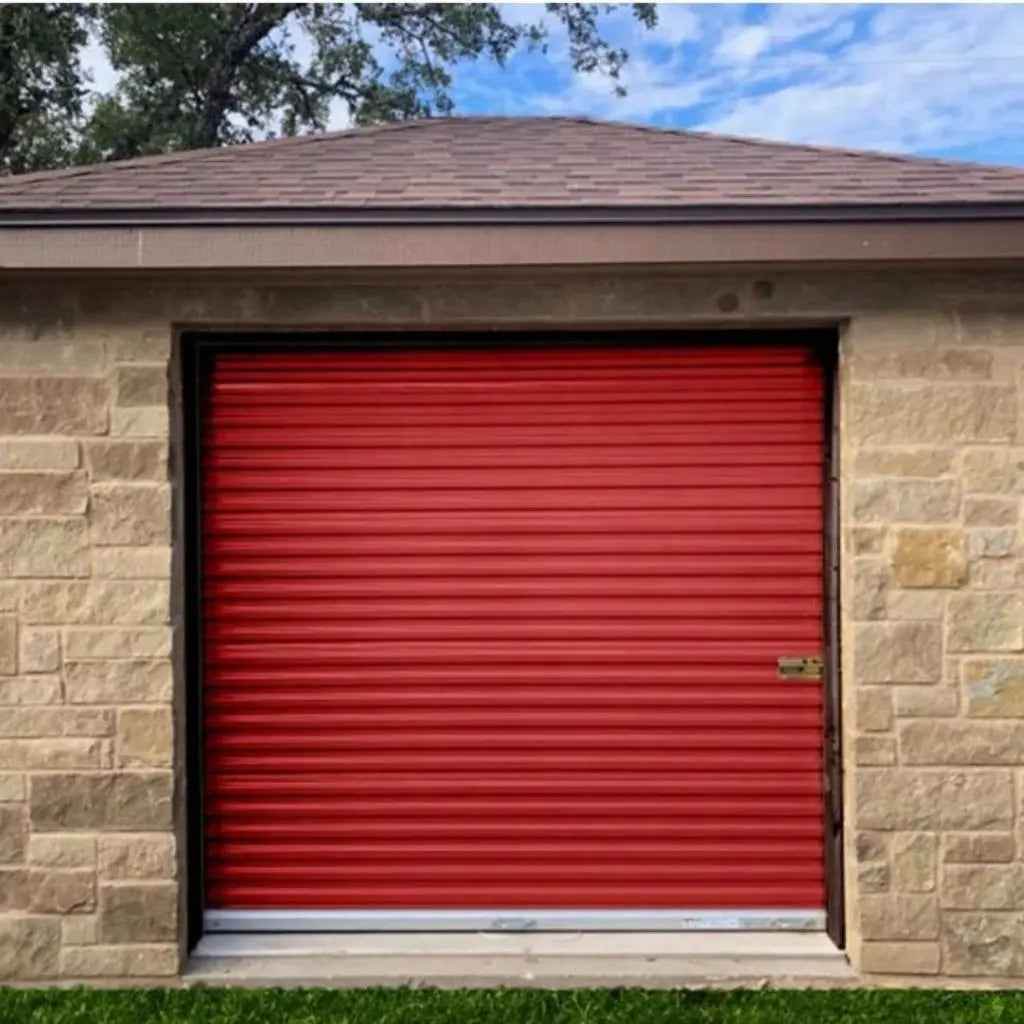 Manual Roll - Up Garage Doors with Shutter - Style Design - BOLANG DOOR