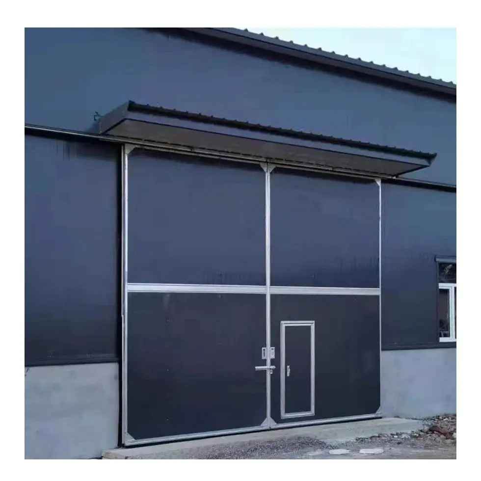 Modern Electric Retractable Roller Shutter Garage Door with Thermal Insulation - BOLANG DOOR