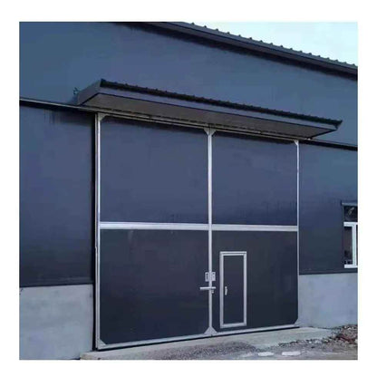 Modern Electric Retractable Roller Shutter Garage Door with Thermal Insulation - BOLANG DOOR
