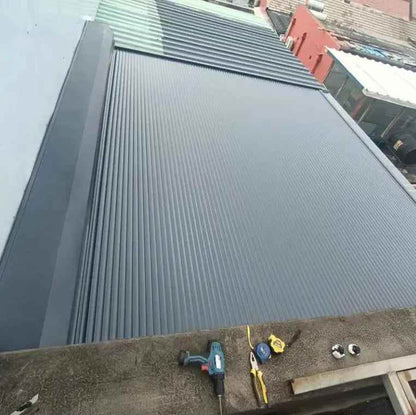 Waterproof Polycarbonate Patio Canopy with Aluminum Frame - BOLANG DOOR