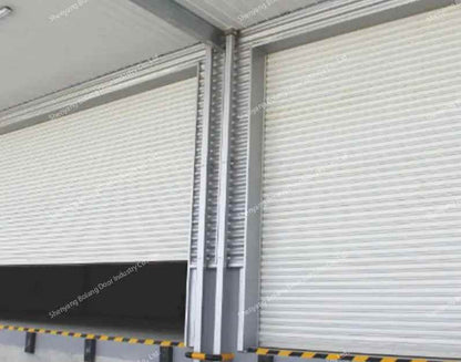 Windproof Automatic Galvanized Steel Rolling Shutter Doors - BOLANG DOOR